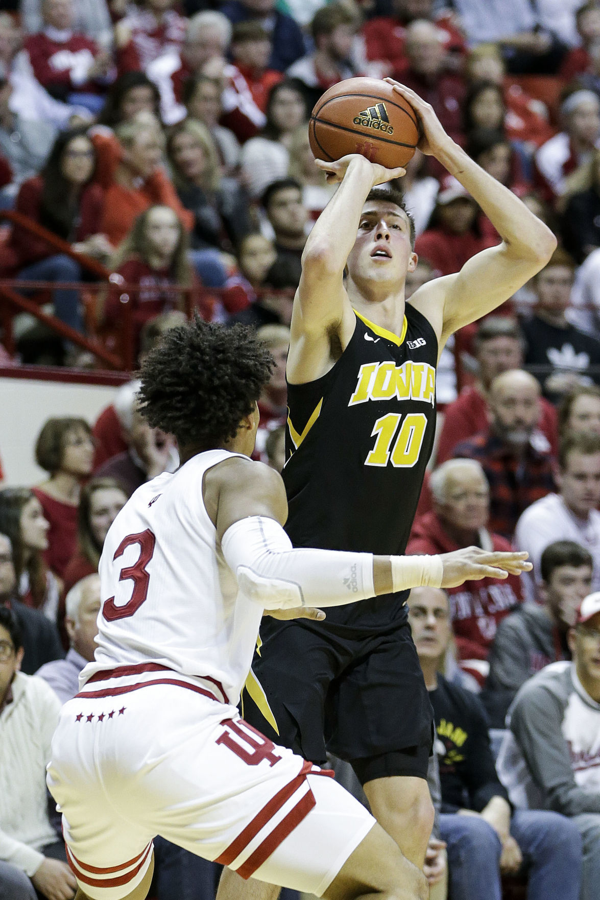 Iowa Indiana Basketball